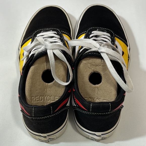 Vans Old Skool Flame Womens Classic Skateboard Shoes Lace Up Size 7.5 - Picture 7 of 11